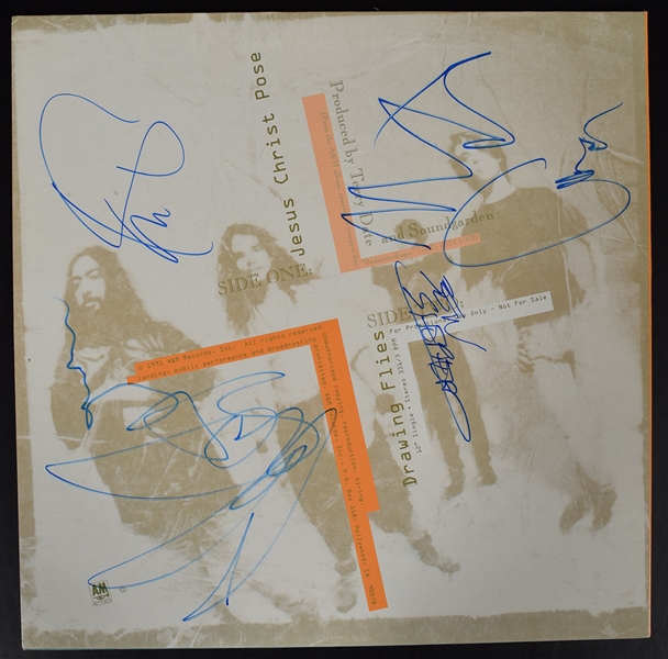 Soundgarden Vintage Signed “Jesus Christ Pose” 12” Single