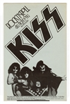 KISS Alive Tour Concert Poster February 5, 1976 Madison, Wisconsin