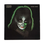 KISS 1978 USA Solo Albums Die Cut Promo Counter Standup Store Display 4 Piece Set Aucoin Gene Simmons Ace Frehley Peter Criss Paul Stanley