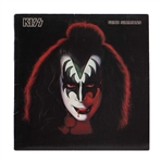 KISS 1978 USA Solo Albums Die Cut Promo Counter Standup Store Display 4 Piece Set Aucoin Gene Simmons Ace Frehley Peter Criss Paul Stanley