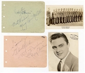 Woody Herman and Glenn Miller Autographs