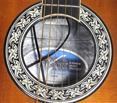 Def Leppard Steve Clark and Phil Collen’s Owned & Stage Played Ovation Acoustic Guitar