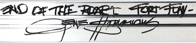 KISS Gene Simmons Stage Used Fire Breathing Sword From 2/16/20 “End of the Road” Fort Fun Show