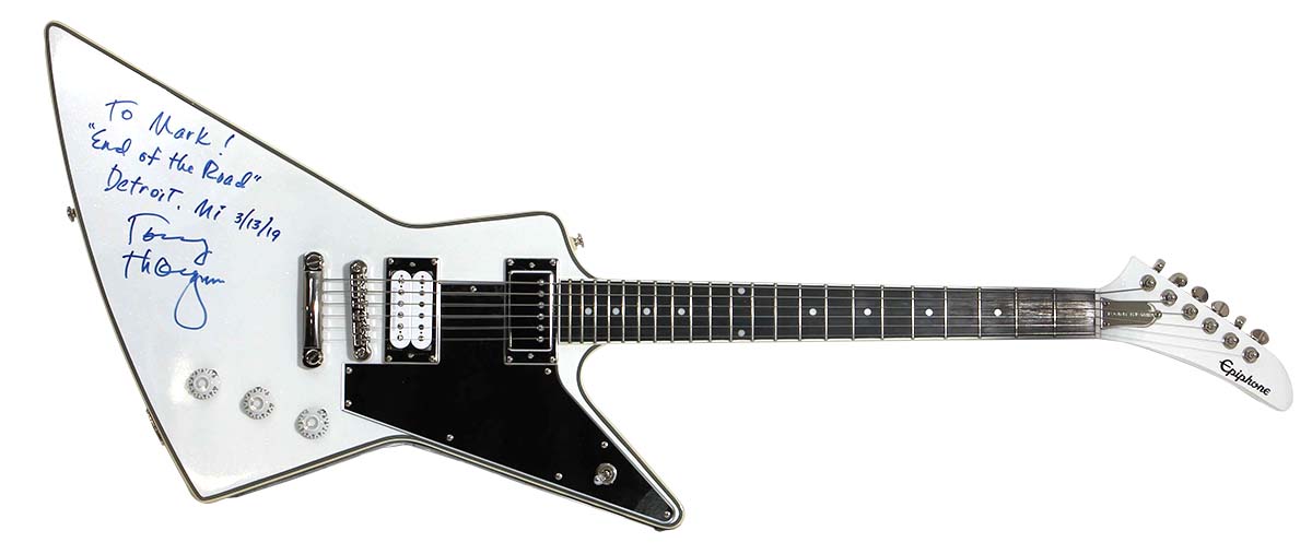 Lot Detail KISS Tommy Thayer Stage Played Epiphone Guitar From