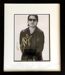 U2 Bono Signed "Elevation Tour" Photograph