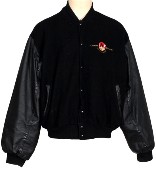 Graumans Chinese Theatre Original Black Leather Jacket