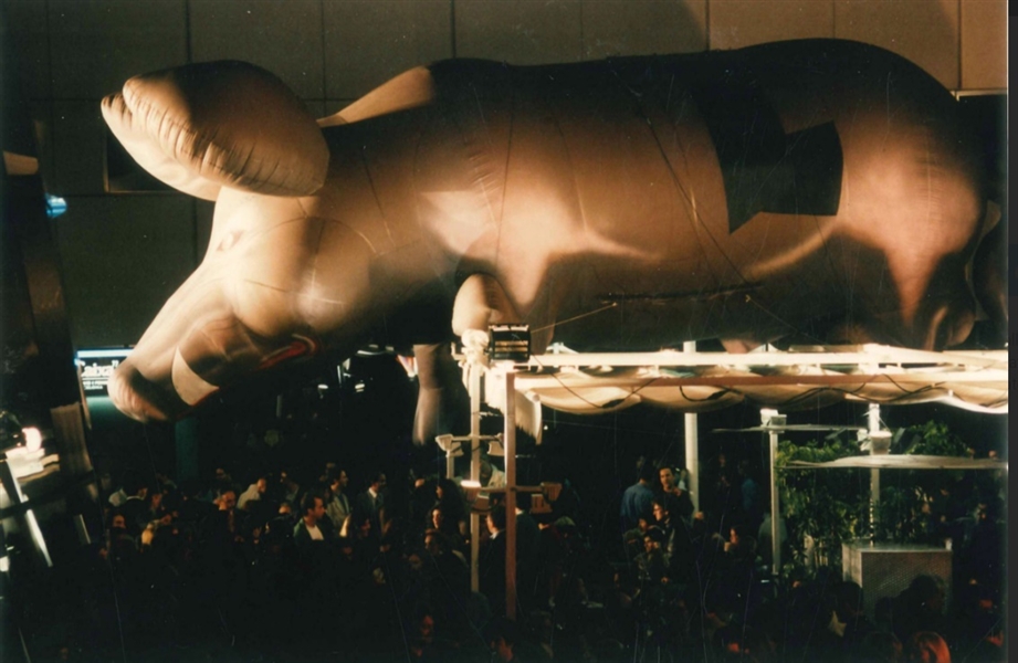 Pink Floyd 1977 Animals “Pig” Stage Used Inflatable Pig