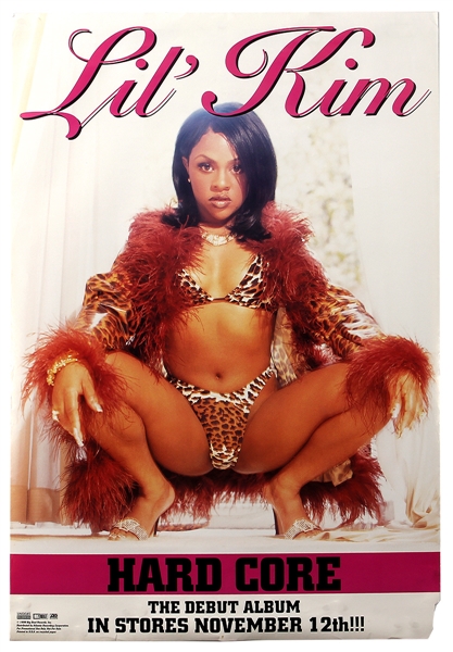 Lil Kim 1999 “Hardcore” Promotional Album Cover Poster