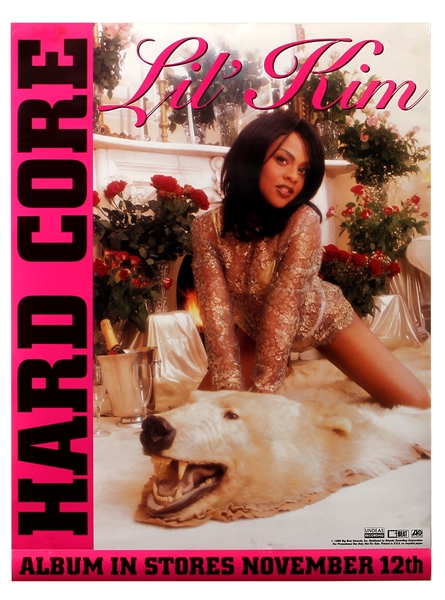 Lil Kim 1999 “Hardcore” Promotional Album Cover Poster