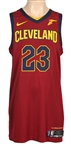 2017-18 LeBron James Cleveland Cavaliers Game-Used Icon Jersey