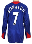 Cristiano Ronaldo Nike 2005/2006 Away Manchester United Match Worn Jersey 