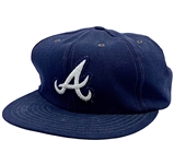 Circa 1970 Hank Aaron Atlanta Braves Game-Used Cap 