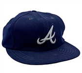 Circa 1970 Hank Aaron Atlanta Braves Game-Used Cap 
