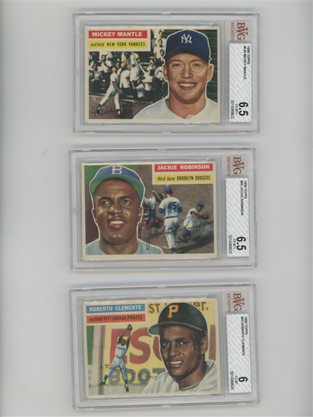 1956 Topps Baseball Complete Set (340)