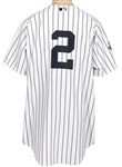 Derek Jeter 2001 New York Yankees Game Used Home Jersey (Delbert Mickel Collection)