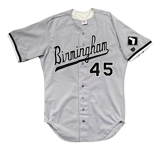 1994 Michael Jordan Birmingham Barons Game Issued Road Jersey