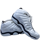 Circa 2000 Shaquille O'Neal LA Lakers Game-Used & Signed Shoes (Shaq LOA)