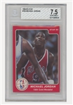 1984-85 Star #195 Michael Jordan BGS 7.5