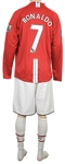 Cristiano Ronaldo Nike 2008/2009 Manchester United Jersey, Shorts & Socks Match Worn Kit