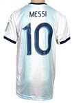 Lionel Messi Match Worn/Match Issued National Team Jersey on 12/11/2020