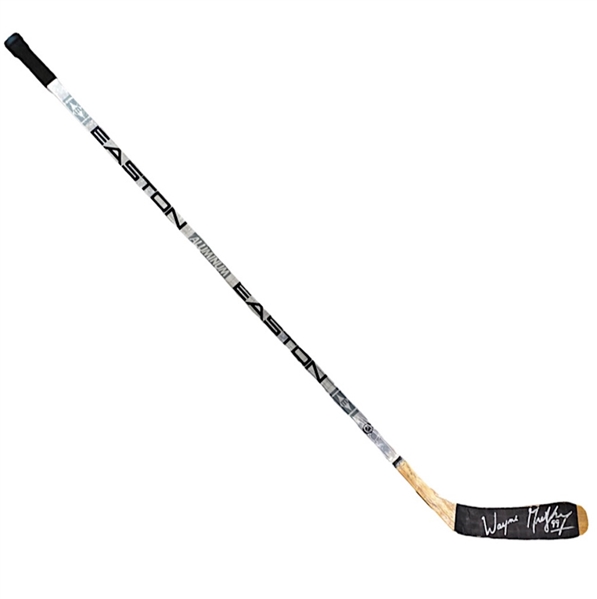 Wayne Gretzky LA Kings Game-Used Hockey Stick