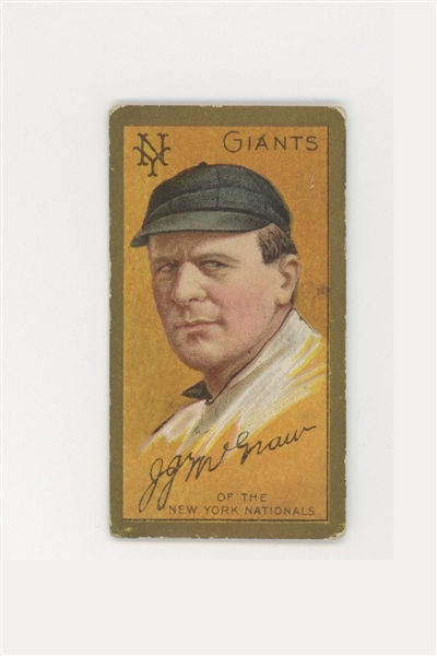 T205 Gold Border John J. McGraw