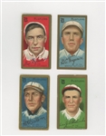 Lot of 4 T205 Gold Borders Boston Rustlers Players