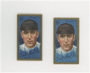 Lot of 2 T205 Gold Border Fred Merkle