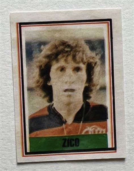 1976 Saravan Campeonato Nacional Copa Brasil 82 Zico Pack Fresh