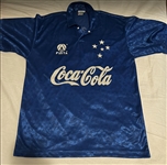 Ronaldo Coca Cola Game Worn Blue Jersey