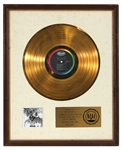 The Beatles “Revolver” Original RIAA White Matte Gold Album Award Presented to The Beatles.