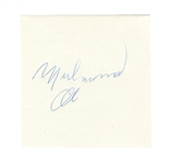 Muhammad Ali Signed Album Page JSA