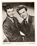 Everly Brothers Signed Photograph 
