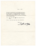 John Lennon "John & Yoko" Signed and Hand-Annotated Typed Letter