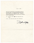 John Lennon John & Yoko Signed and Hand-Annotated Typed Letter