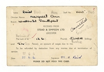 Beatles Earliest Autographs with Ringo Starr March 1962 Caiazzo