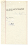 Brian Epstein 5X Signed Original 1964 & 1965 Beatles Trademark Application Archive Caiazzo