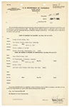 Brian Epstein 5X Signed Original 1964 & 1965 Beatles Trademark Application Archive Caiazzo