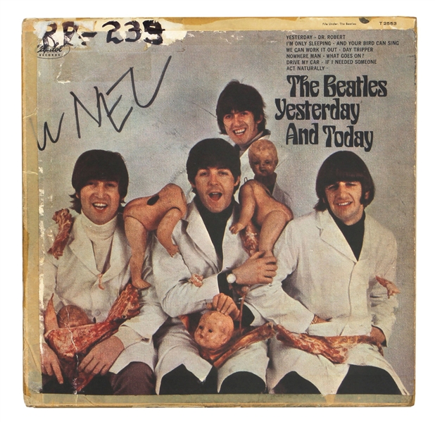 Beatles Original Butcher Album Cover WNEU