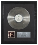 John Lennon & Yoko Ono "Double Fantasy" Original Platinum LP Album Award