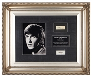 George Harrison Original Hair Display