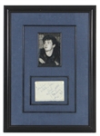 Paul McCartney 1962 Handwritten & Signed Inscription Hamburg, Germany