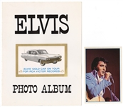 Elvis Presley Original RCA Souvenir "Photo Album" Photographs