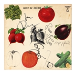 Cream Band Signed “Best of Cream” Album JSA & REAL