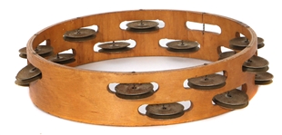 George Harrison Owned and Played Tambourine