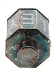 Elvis Presley Owned and Used Silver-Toned Engraved Container Wedding Gift
