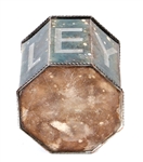 Elvis Presley Owned and Used Silver-Toned Engraved Container Wedding Gift