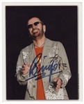 Beatles Ringo Starr Signed Photograph Caiazzo