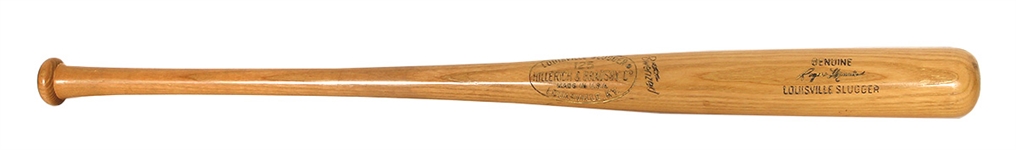 Roger Maris 1965 Game Used H&B Professional Model 125 Bat (1 of 12 Known To Exist) Bushing LOA