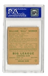 1938 Goudey #259 Bill Werber PSA 4